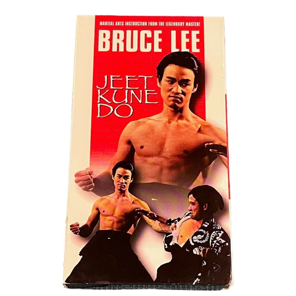 Bruce Lee Jeet Kune Do VHS Tape and Cover TESTED